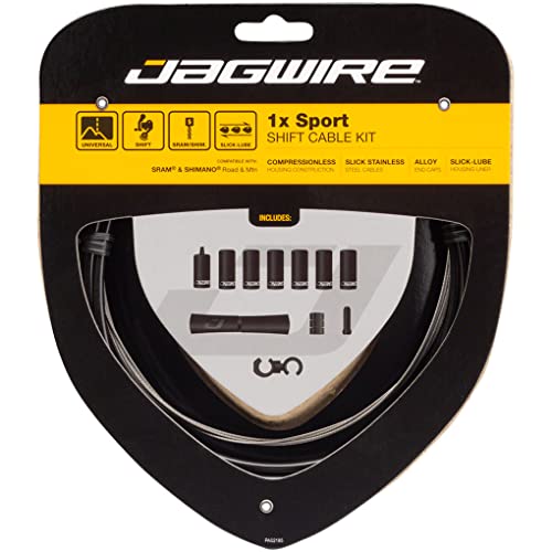 Jagwire 1X Sport Shift Gear Cable Kit - Black