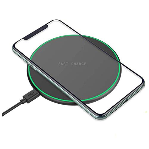 15W Wireless Charger Fast Charging Pad Slim Quick Charge Compatible with LG Velvet 5G, V30, G6 Phones