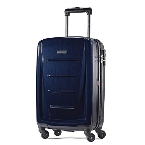 Samsonite Winfield 2 Hardside Luggage with Spinner Wheels, Navy, Carry-On 20-Inch