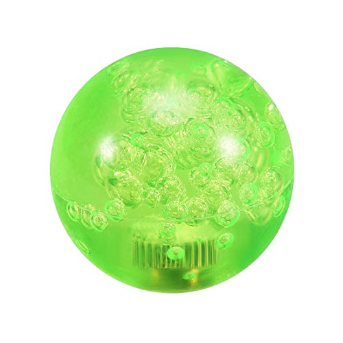 uxcell Joystick Ball Top Handle Rocker Round Head Arcade Game DIY Parts Replacement Crystal Green
