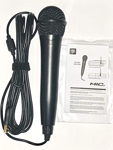 Rock Band USB Karaoke Microphone for PS3, PS4, X-Box One, X-Box 360, PC & Mac (Certified Refurbished)