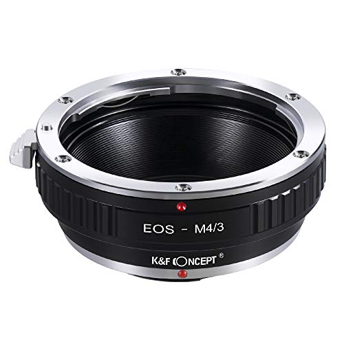 K&F Concept Lens Mount Adapter Compatible with Canon EOS (EF/EF-S) Mount Lens to M4/3 (Micro Four Thirds) MFT Olympus Pen and Panasonic Lumix Cameras