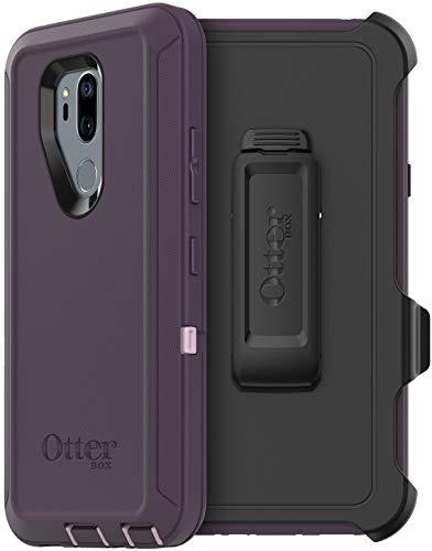 OTTERBOX Defender Series Case for LG G7 ThinQ - Retail Packaging - Purple Nebula (Winsome Orchid/Night Purple)