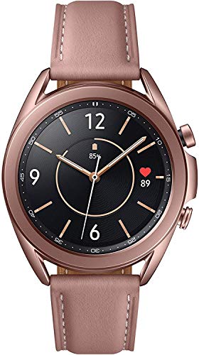 SAMSUNG Galaxy Watch 3 (41mm, GPS, Bluetooth) Smart Watch with Advanced Health Monitoring, Fitness Tracking, and Long Lasting Battery - Mystic Bronze (US Version)