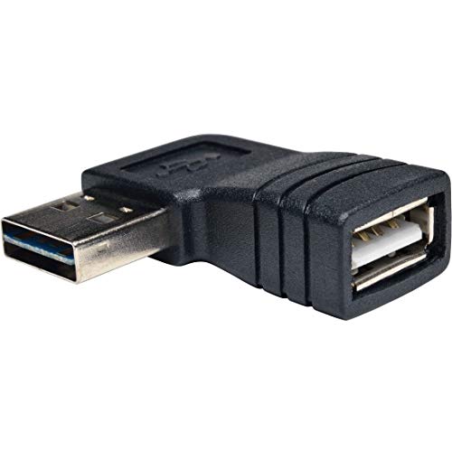 Tripp Lite Universal Reversible USB 2.0 Hi-Speed Adapter (Reversible A to Right Angle A M/F)(UR024-000-RA)