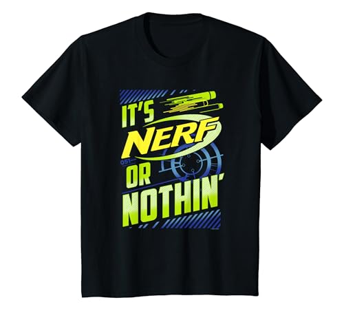 Kids Nerf It's Nerf Or Nothin' Vintage Bullseye Logo T-Shirt