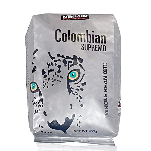Signature 100% Whole Bean Coffee Suppremo, Columbian, 3-Pound