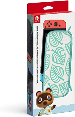 Nintendo Switch Animal Crossing: New Horizons Aloha Edition Carrying Case & Screen Protector - Switch