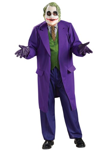 Rubie's mens Batman the Dark Knight Deluxe Joker Adult Sized Costumes, Purple, Standard US
