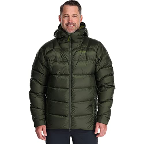 RAB Men's Neutrino Pro Down Jacket for Climbing & Mountaineering - Army - Small