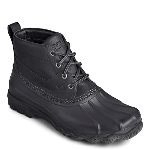 Sperry Men's, Brewster Low Boot Black/Black 10 M