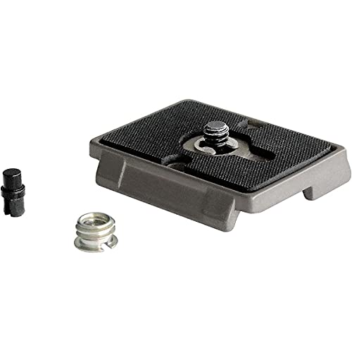 Manfrotto 200PL RC2-System Quick Release Plate with 1/4'-20 Screw and 3/8' Bushing Adapter