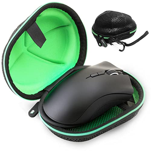 CASEMATIX eSports Mouse Case for Gaming Mice Compatible with Logitech G502, G Pro X, G703, Razer Basilisk V3, DeathAdder, Naga, Mamba, Viper, HyperX Pulsefire, Corsair Scimitar, Redragon M and more