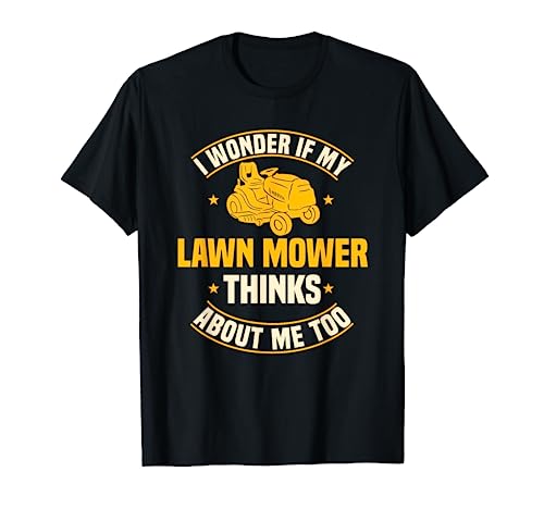 Lawn Mower Grass Cutter Rotary Yard Lawnmower Mowing Garden T-Shirt