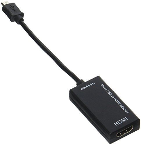 EXW MHL Micro USB to HDMI Cable Adapter Samsung Galaxy S3 S4 S5 Note 2 Tab3 for HDTV (5 Pin Adapter).