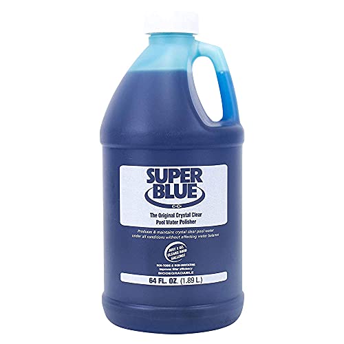 GLB 71205-SP-02BX Super Blue Pool Clarifier, 64-Ounces (Packaging May Vary)