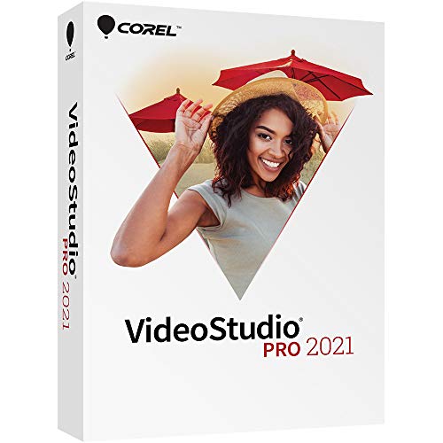 Corel VideoStudio Pro 2021 Video and Movie Editing Software [PC Disc] [Old Version]