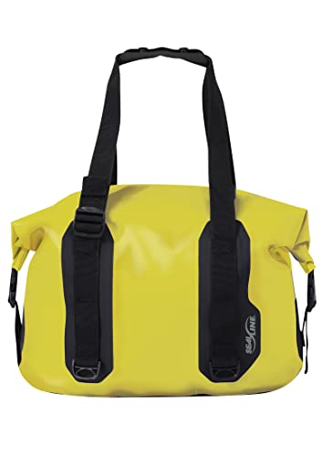 SealLine WideMouth Waterproof Duffel Bag, Yellow, 25 LTR