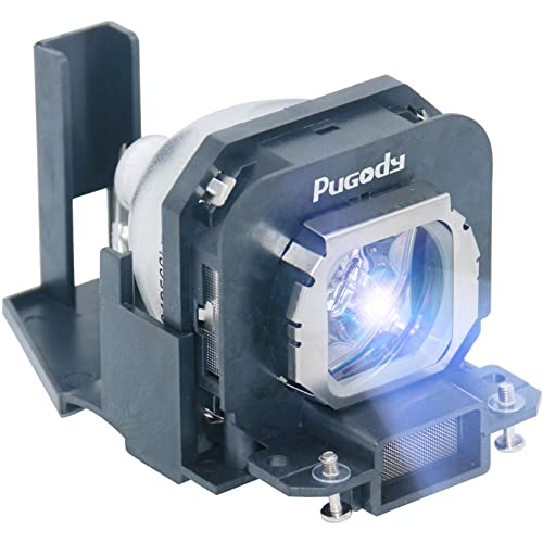 Pugody ET-LAX100 Premium Quality Replacement Projector Lamp Bulb with Housing for Panasonic PT-AX200U PT-AX100U PT-AX200E PT-AX100E PT-AX100 PT-AX200 TH-AX100