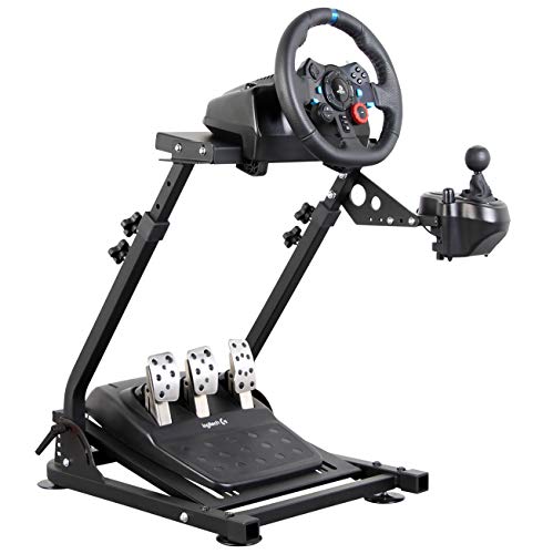 cirearoa Professional Racing Wheel Stand (Updated Version) Driving Gaming Simulator for Logitech G25 G27 G29 G920 PS4 Xbox Fanatech T3PA TGT T300RS T300GT T500RS TGT T150 TS-PC CSL CSR CSW