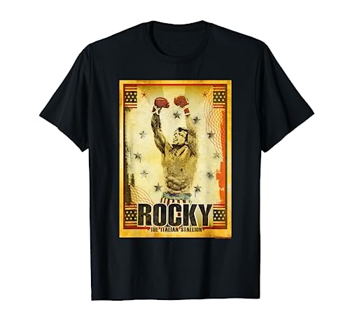 Rocky The Italian Stallion Poster T-Shirt