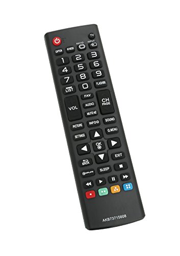 AKB73715608 Replace Remote Control fit for LG LCD TV Plasma HDTV 32LH500B 32LN520B 32LN5300 32LN530B 32LN530B-UA 32LN530BUA