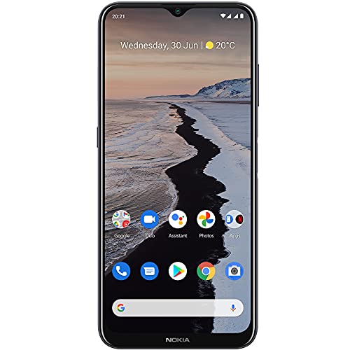 Nokia G10 | Android 11 | Unlocked Smartphone | 3-Day Battery | Dual SIM | US Version | 3/32GB | 6.52-Inch Screen | 13MP Triple Camera | Polar Night