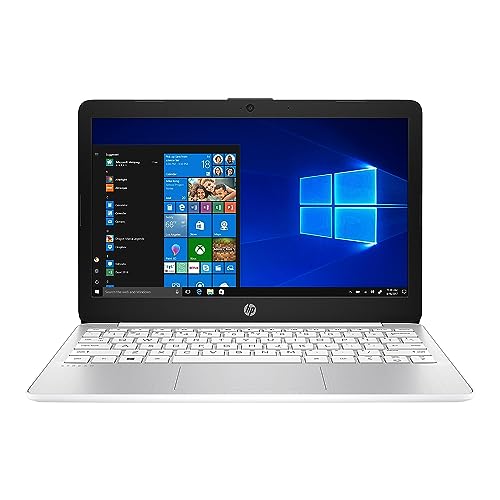 HP Stream 11 Laptop, Intel Celeron N4020, 4 GB RAM, 64 GB Storage, 11.6” HD Anti-Glare Display, Windows 11, Long Battery Life, Thin & Portable, Includes Microsoft 365 (11-ak0040nr, 2021 Diamond White)