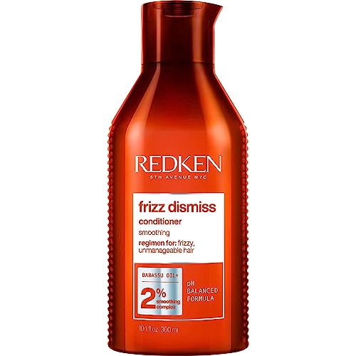 Redken Frizz Dismiss Conditioner | Weightless Frizz Control | Anti Frizz | Moisturize and Smooth | Provides Soft, Silky Hair | For Frizzy Hair | Sulfate-Free