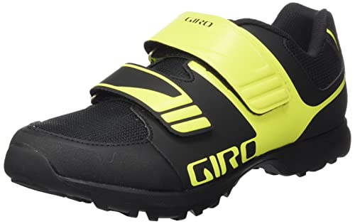 Giro Berm Cycling Shoe - Men's Black/Citron Green 45