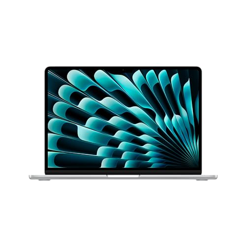 Apple 2024 MacBook Air 13-inch Laptop with M3 chip: 13.6-inch Liquid Retina Display, 8GB Unified Memory, 256GB SSD Storage, Backlit Keyboard, 1080p FaceTime HD Camera, Touch ID; Silver