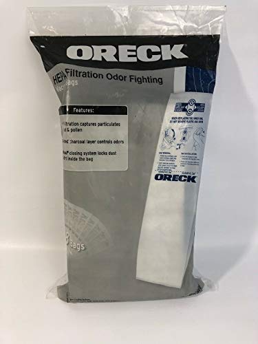 Oreck CCPK80H Type CC Odor Eliminating Bag, 8-Pack