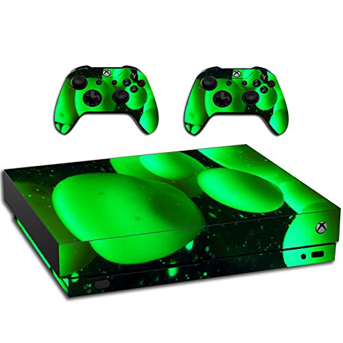 VWAQ Green Lava Lamp Skin Designed to Fit Xbox One X | Vinyl Wrap Decal - XXGC10