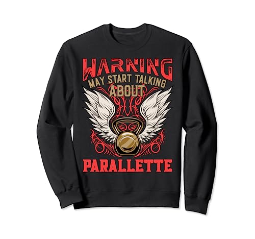 Parallette Funny Workout Humor Gym Fitness Health Sweatshirt