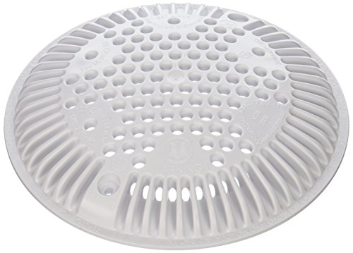 Hayward WGX1048E 8-Inch White Cover Replacement for Hayward Suction and Dual Suction Outlet