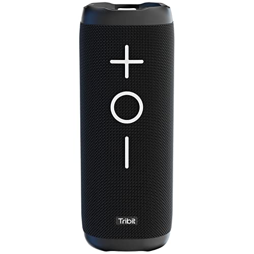 Tribit StormBox Bluetooth Speaker - 24W Portable , 360° Full Surround Sound, Enhanced Bass, Wireless Dual Pairing, IPX7 Waterproof, 20-Hour Playtime, 66ft Bluetooth Range Outdoor Speaker