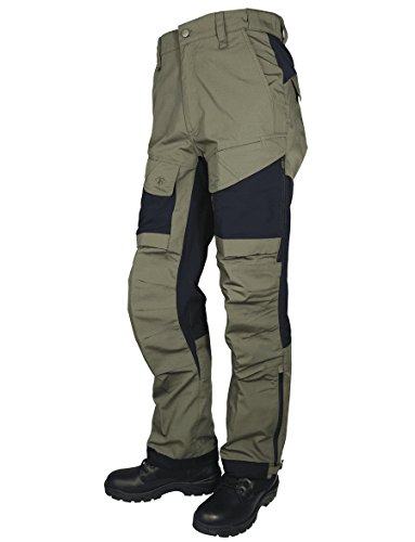 TRU-SPEC Men's 24-7 Series Xpedition Pant, Ranger Green/Black, 38W 30L