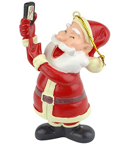 Tree Buddees Selfie Santa Claus Christmas Ornament