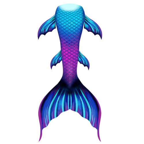 FOLOEO Mermaid Tails for Swimming, Mermaid Swimsuit Costume Set Bathing Suits for Adult & Teen（No Monofin & Support Plate