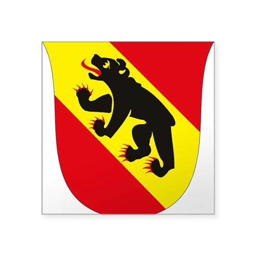 CafePress Bern Coat of Arms Rectangle Sticker Square Bumper Sticker Car Decal