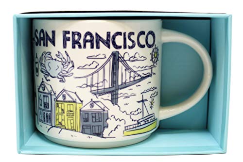 Starbucks Been There Series San Francisco,Ceramic Mug, 14 Oz