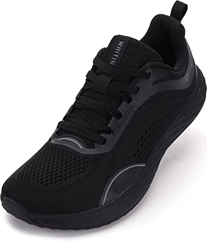 Mens Wide Toe Box Zero Drop Road Running Shoes Tennis Athletics Size 13 Lightweight Gym Sports Hiking Workout Width Zapatos De Correr Male Black 47