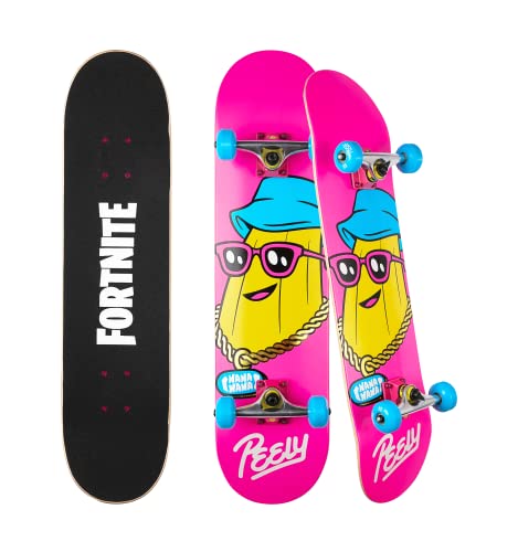 Fortnite 31' Skateboard - Cruiser Skateboard with Printed Graphic Grip Tape, ABEC-5 Bearings, Durable Deck & Smooth Wheels