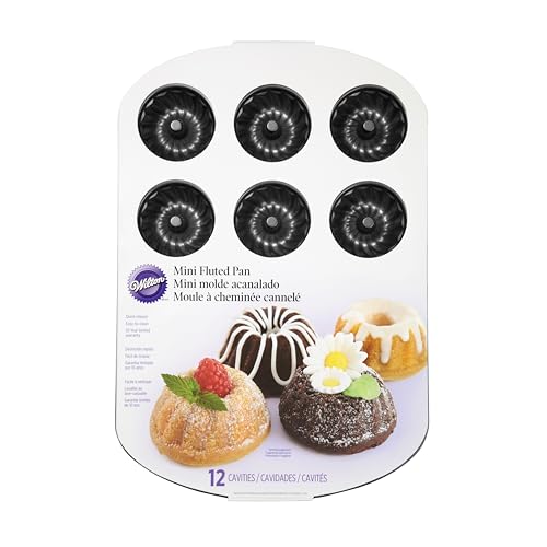 Wilton Non-Stick Mini Fluted Tube Cake Pan