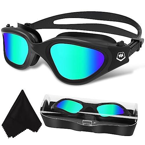 WIN.MAX Polarized Swimming Goggles Swim Pool Goggles Anti Fog Anti UV No Leakage Clear Vision for Men Women Adults Teenagers