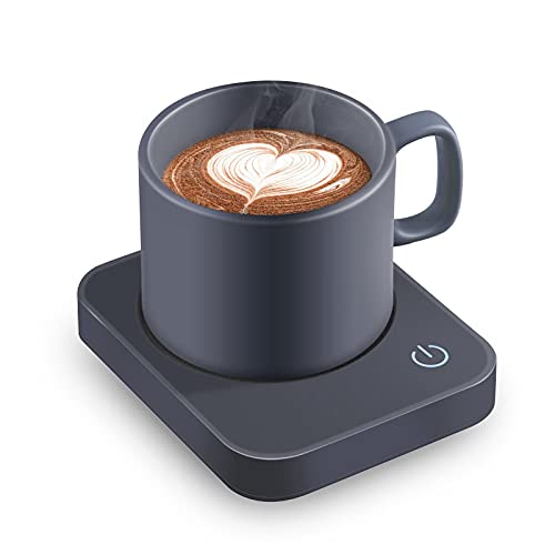 VOBAGA Mug Warmer for Coffee, Electric Coffee Warmer for Desk with Auto Shut Off, 3 Temperature Setting Smart Cup Warmer for Heating Coffee, Beverage, Milk, Tea and Hot Chocolate (No Cup)