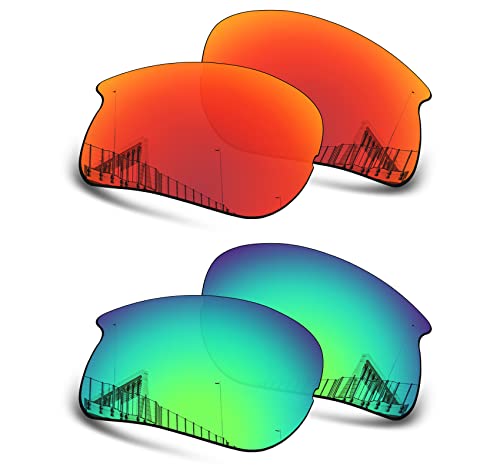 Well-aimed Replacement Lenses Compatible with Bolle Vigilante 10263 Sunglasses - Value Pack 206