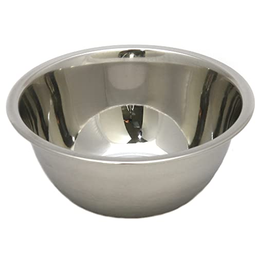 Chef Craft Brushed Mixing Bowl, 1-Quart, Stainless Steel