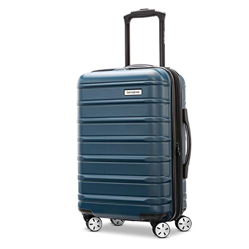 Samsonite Omni 2 Hardside Expandable Luggage with Spinners, Nova Teal, Carry-On 19-Inch