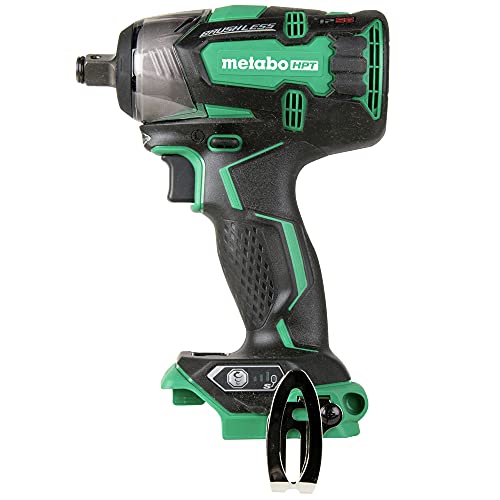 Metabo HPT 18V Cordless Impact Wrench | 225'-LBS of Torque | 1/2' Square Drive | IP56 Compliant | LED Light | 4-Stage Electronic Speed Switch | Brushless | Tool Only - No Battery | WR18DBDL2Q4